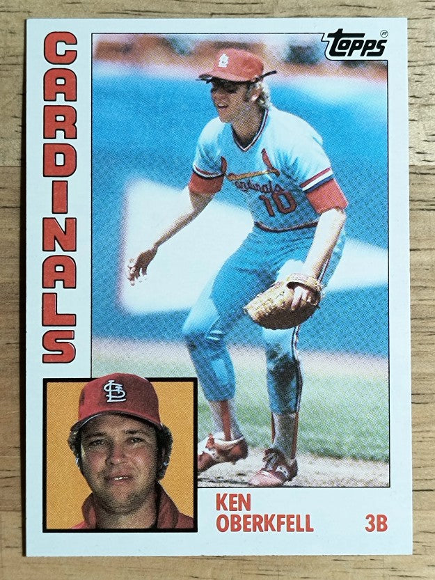 1984 Topps #102 Ken Oberkfell