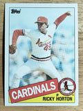 1985 Topps #321 Ricky Horton