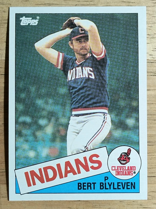 1985 Topps #355 Bert Blyleven