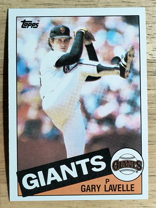 1985 Topps #462 Gary Lavelle