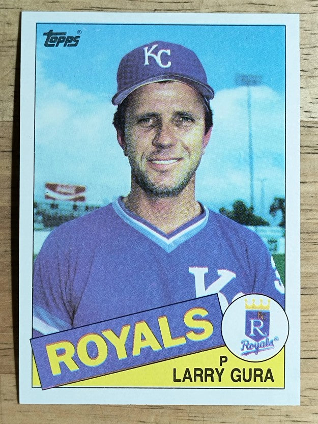 1985 Topps #595 Larry Gura