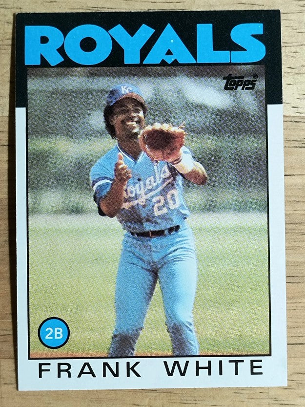 1986 Topps #215 Frank White