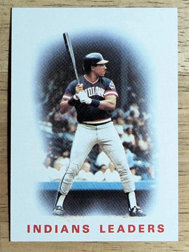 1986 Topps #336 Indians Leaders/Andre Thornton