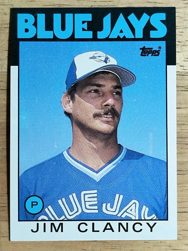 1986 Topps #412 Jim Clancy