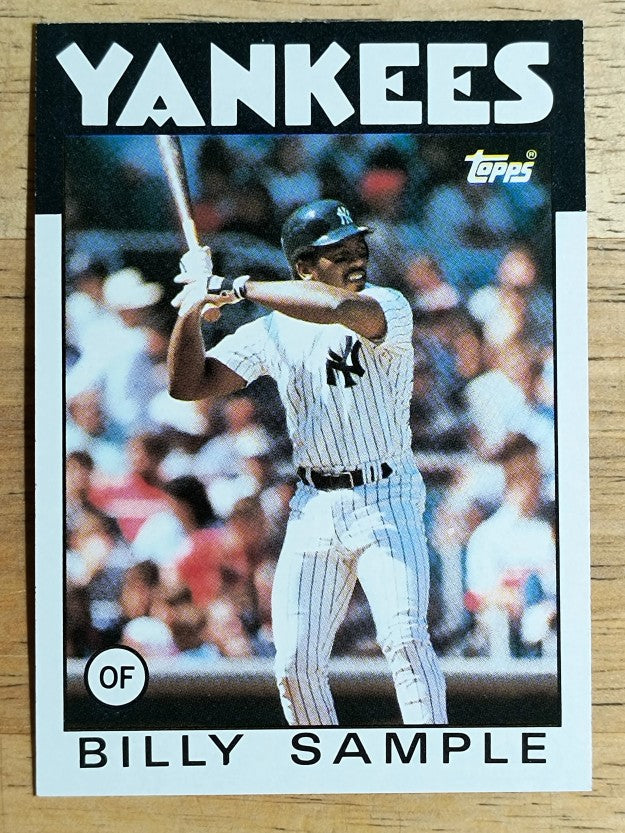1986 Topps #533 Billy Sample