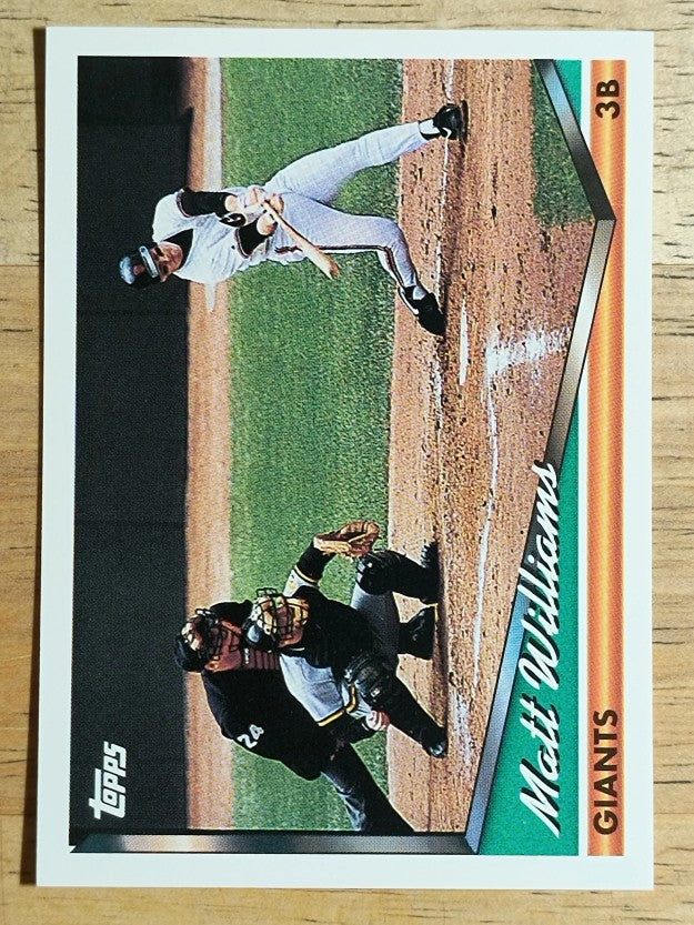 1994 Topps #550 Matt Williams