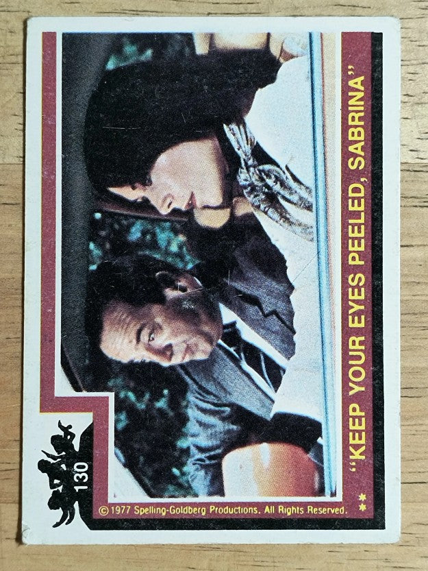 1977 Topps Charlie's Angels #130 Keep Your Eyes Peeled, Sabrina (VGEX)