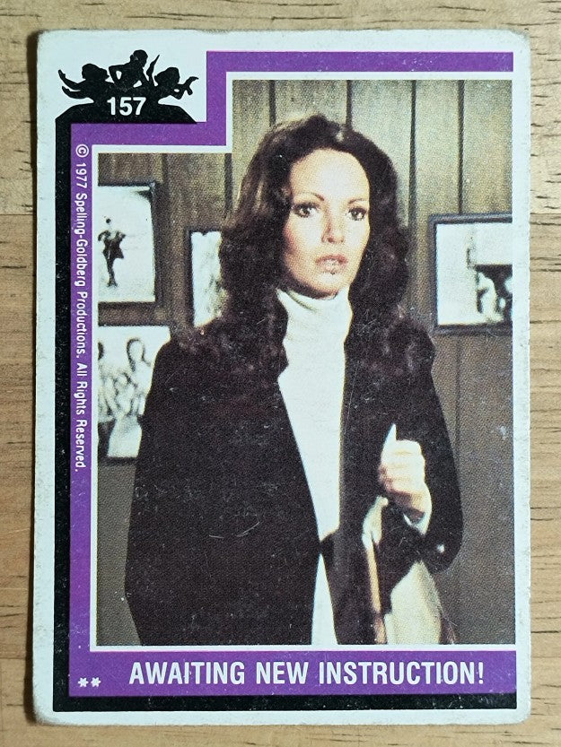 1977 Topps Charlie's Angels #157 Awaiting New Instruction (GOOD)