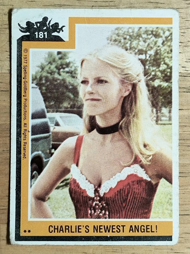 1977 Topps Charlie's Angels #181 Charlie's Newest Angel (VG)