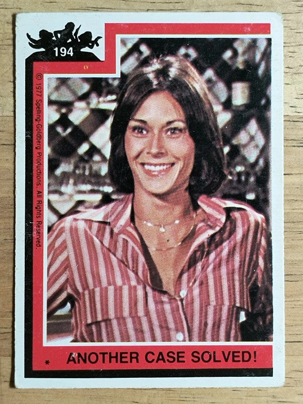 1977 Topps Charlie's Angels #194 Another Case Solved (VG)