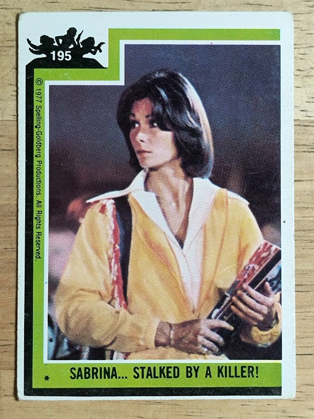 1977 Topps Charlie's Angels #195 Sabrina... Stalked By a Killer (VG)