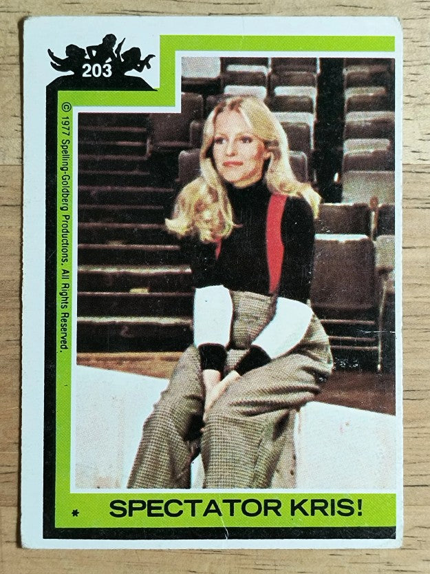 1977 Topps Charlie's Angels #203 Spectator Kris (GOOD)