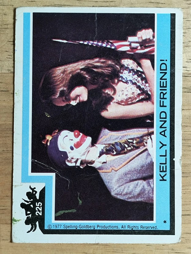 1977 Topps Charlie's Angels #225 Kelly and Friend (POOR)