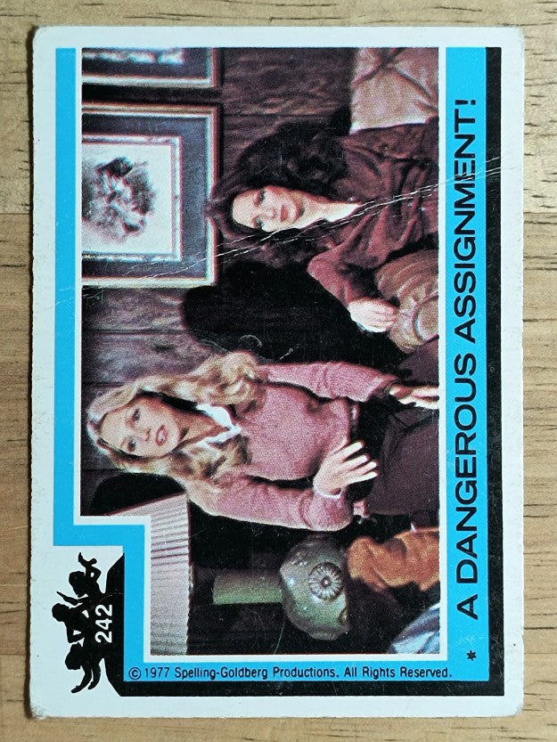 1977 Topps Charlie's Angels #242 A Dangerous Assignment (GOOD)