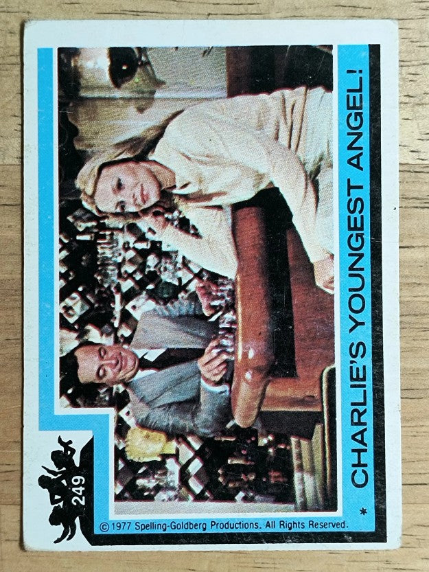 1977 Topps Charlie's Angels #249 Charlie's Youngest Angel! (GOOD)