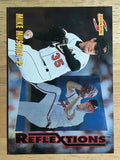 1996 Score Reflextions #17 Greg Maddux/Mike Mussina