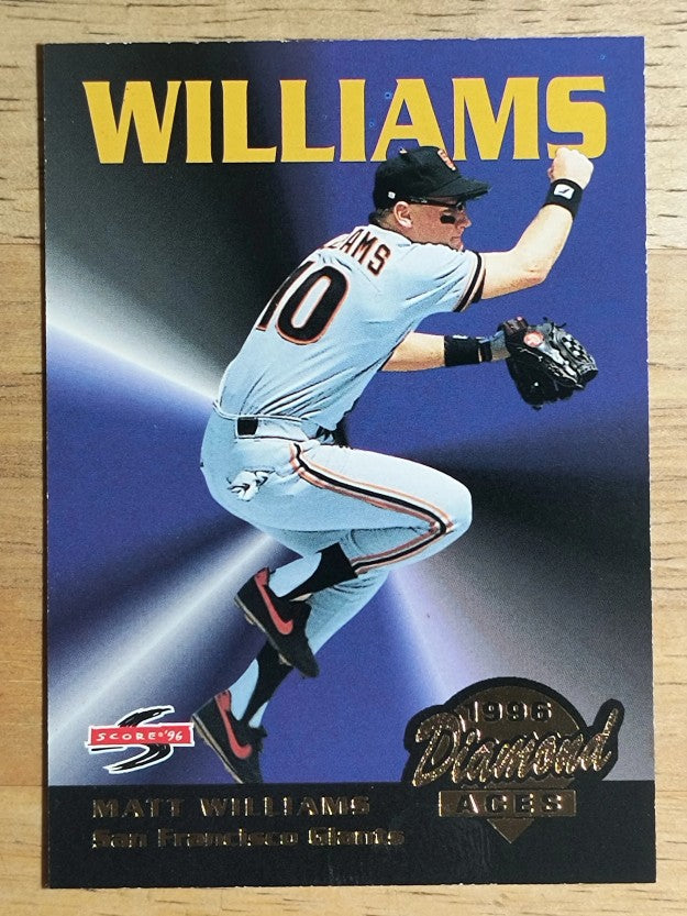 1996 Score Diamond Aces #26 Matt Williams