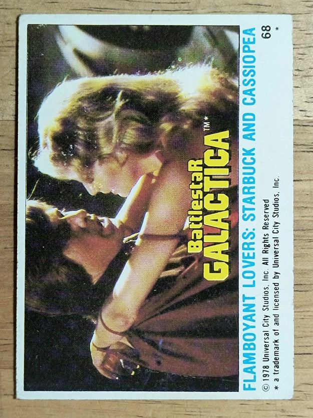 1978 Topps Battlestar Galactica #68 Flamboyant Lovers (VG)