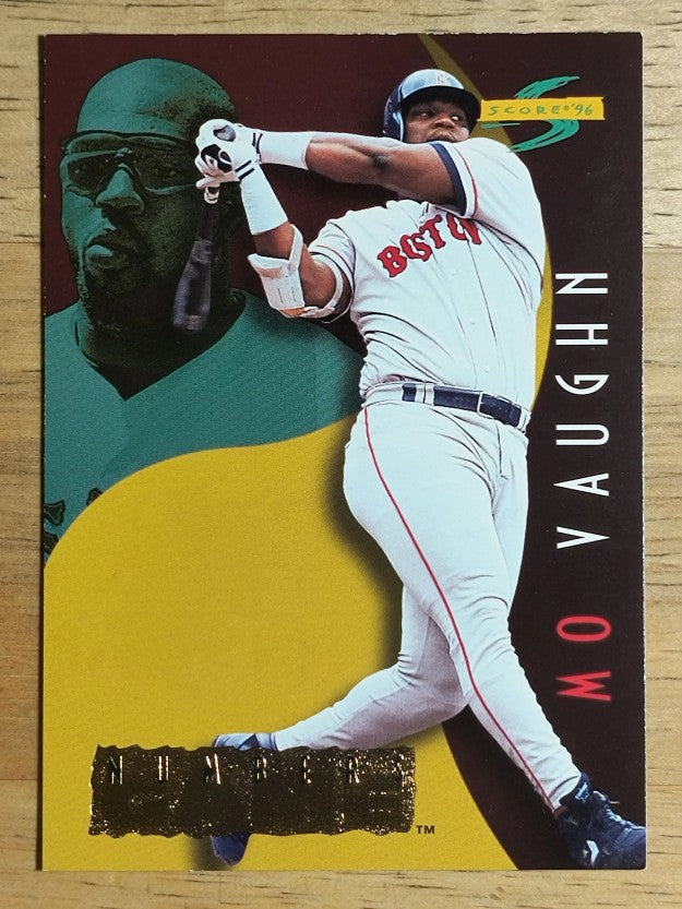 1996 Score Numbers Game #17 Mo Vaughn