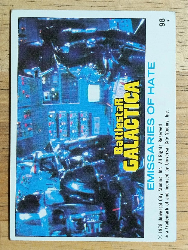 1978 Topps Battlestar Galactica #98 Emissaries Of Hate (VGEX)