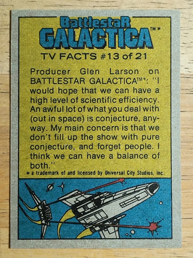 1978 Topps Battlestar Galactica #99 Attacking Our Heroes (VG)