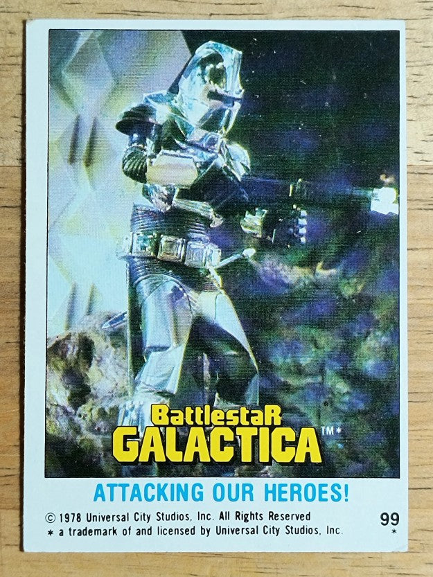 1978 Topps Battlestar Galactica #99 Attacking Our Heroes (VG)