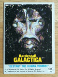 1978 Topps Battlestar Galactica #100 Destroy The Human Vermin (EX)