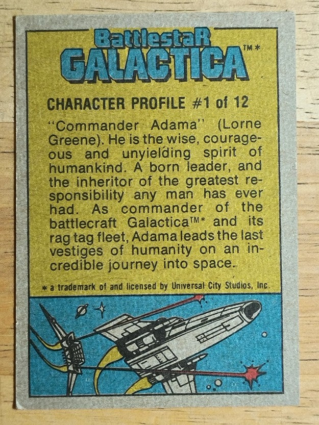 1978 Topps Battlestar Galactica #110 Facing Incredible Odds (VGEX)