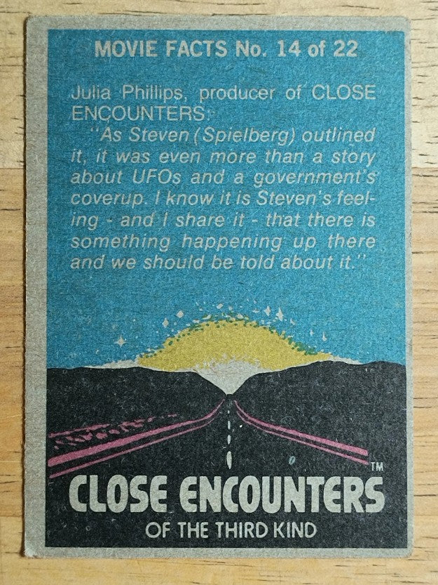 1978 Close Encounters of the Third Kind #24 Jillian's Child is Kidnapped (GOOD)