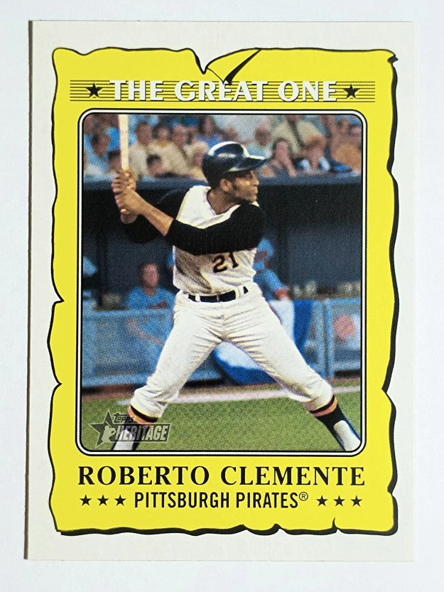 2021 Topps Heritage The Great One #GO6 Roberto Clemente