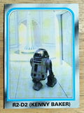 1980 Topps Star Wars Empire Strikes Back #229 Kenny Baker as R2-D2 (GOOD)