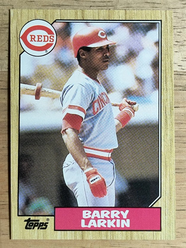 1987 Topps #648 Barry Larkin RC (NM)