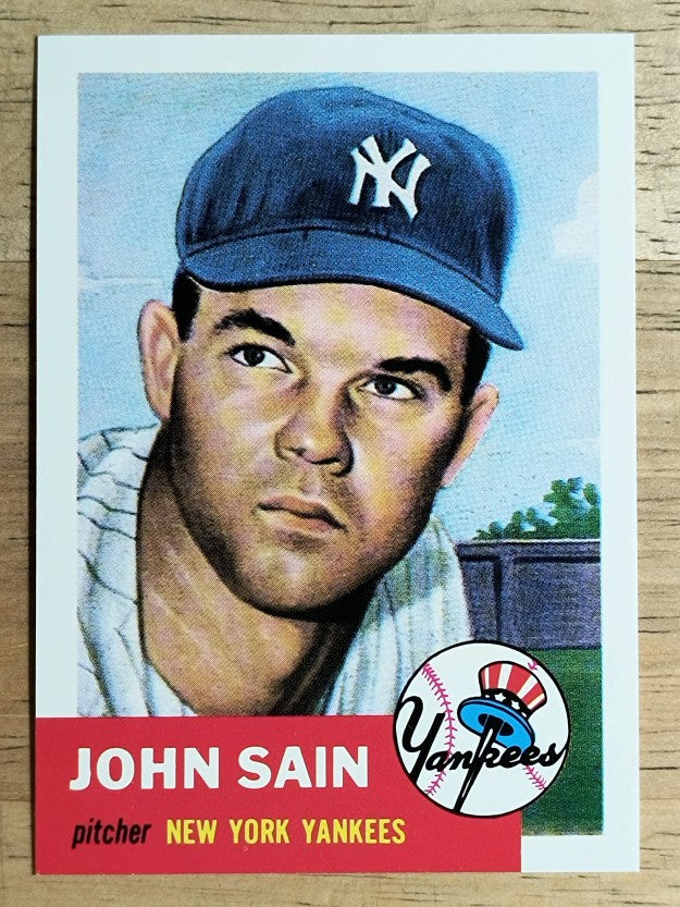 1991 Topps Archives '53 #119 Johnny Sain