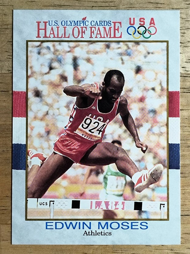 1991 Impel U.S. Olympic Hall of Fame #25 Edwin Moses