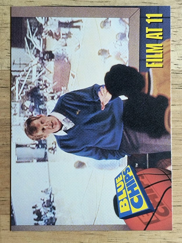 1994 SkyBox Premium Blue Chips #11 Film at 11