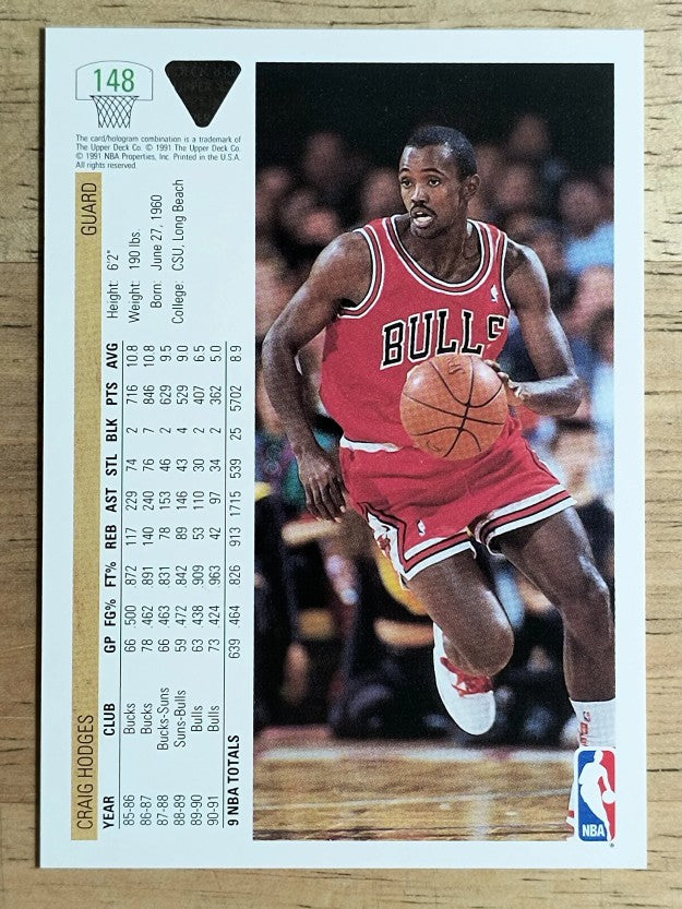 1991-92 Upper Deck #148 Craig Hodges