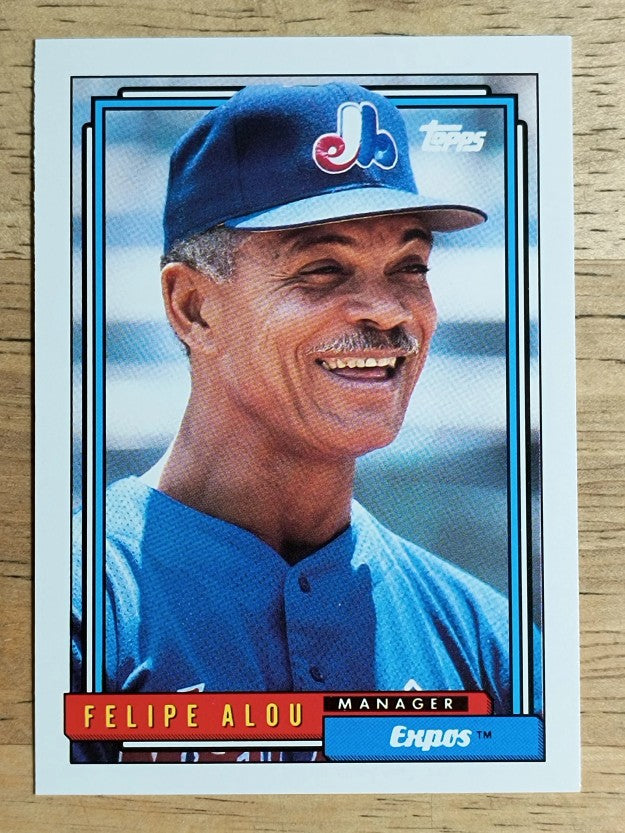 1992 Topps Traded #3T Felipe Alou MG