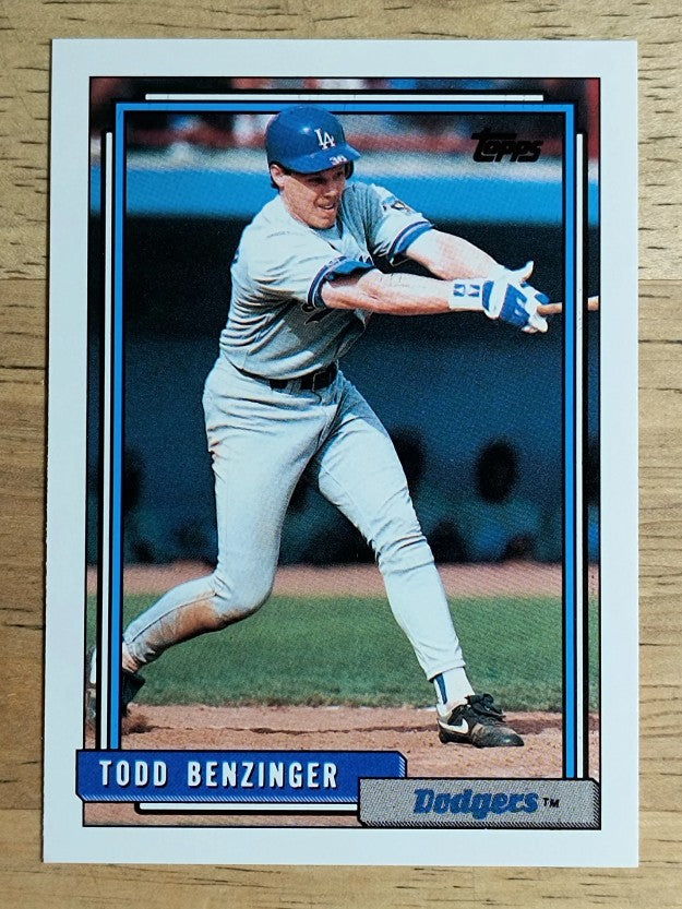 1992 Topps Traded #11T Todd Benzinger