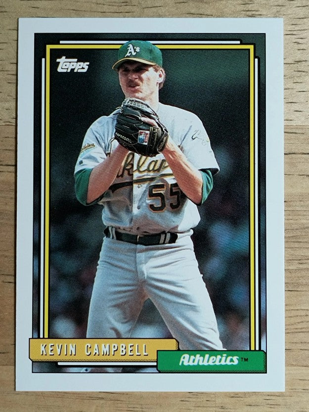 1992 Topps Traded #19T Kevin Campbell