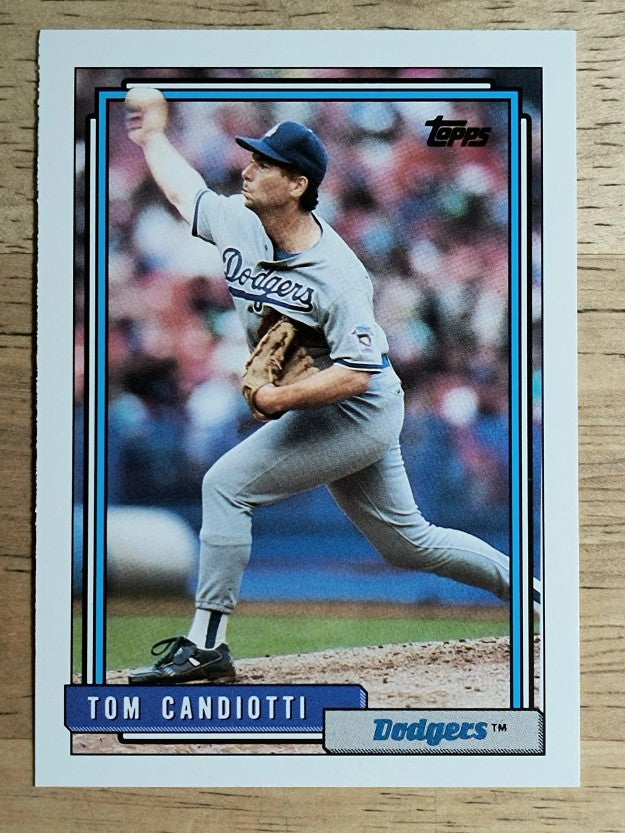1992 Topps Traded #20T Tom Candiotti