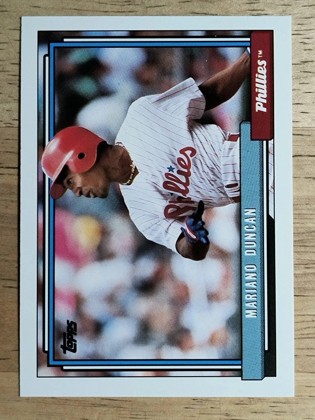 1992 Topps Traded #30T Mariano Duncan