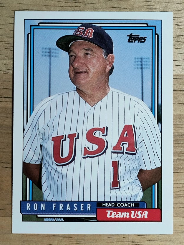 1992 Topps Traded #35T Ron Fraser USA CO RC