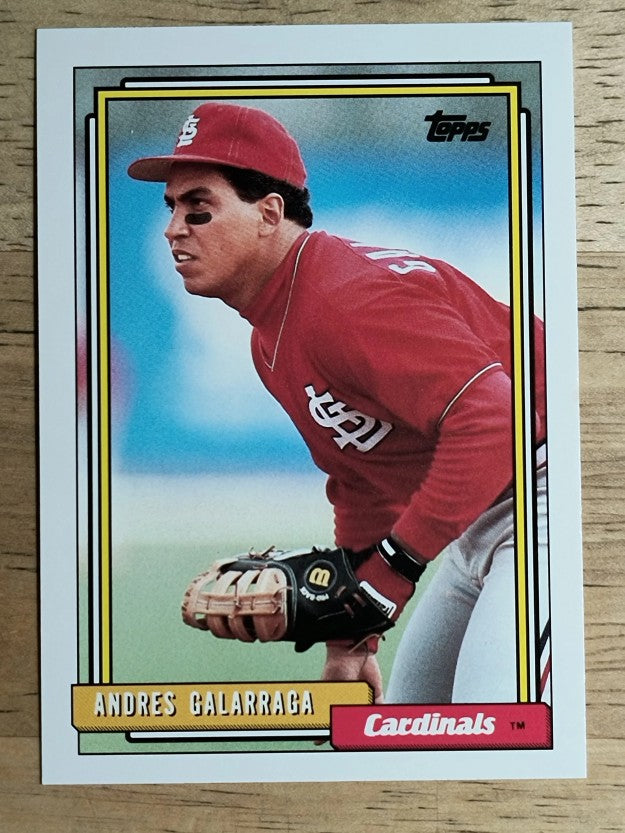 1992 Topps Traded #36T Andres Galarraga