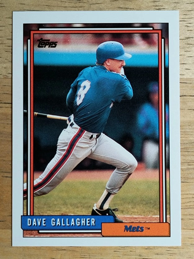 1992 Topps Traded #37T Dave Gallagher