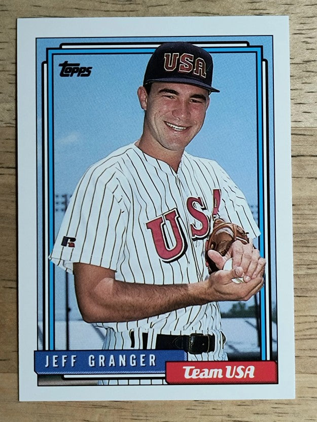 1992 Topps Traded #43T Jeff Granger USA