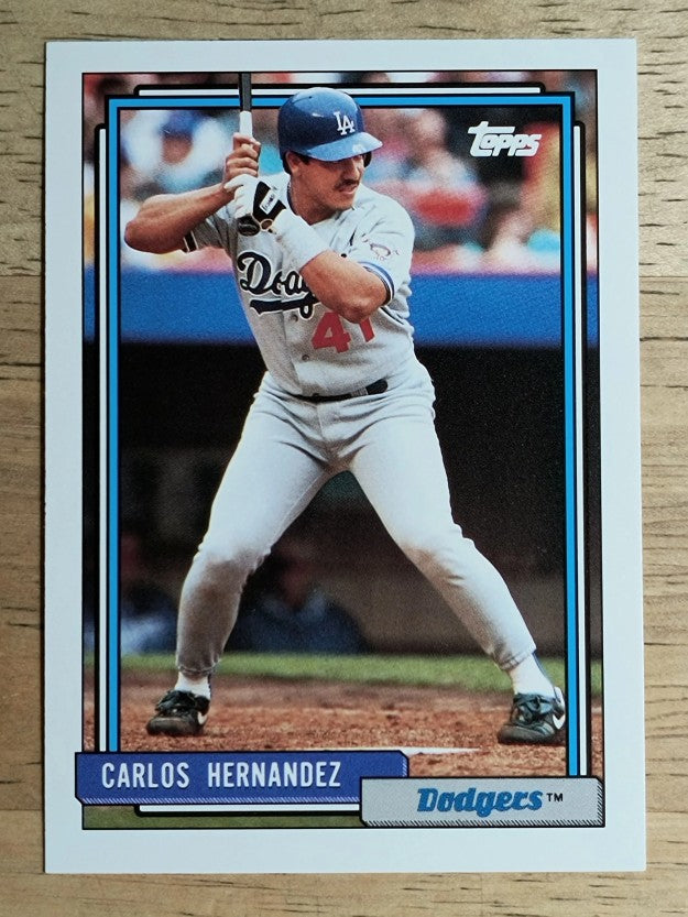 1992 Topps Traded #50T Carlos Hernandez