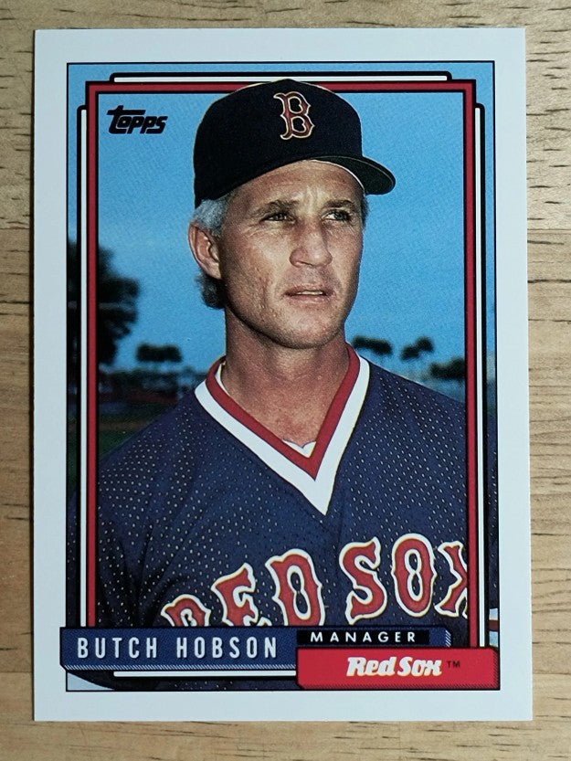 1992 Topps Traded #52T Butch Hobson