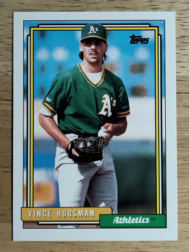 1992 Topps Traded #53T Vince Horsman