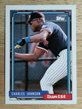 1992 Topps Traded #56T Charles Johnson USA