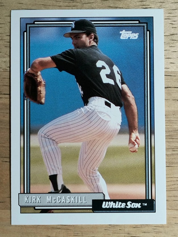 1992 Topps Traded #69T Kirk McCaskill